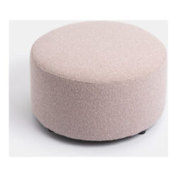 BeautiQ - Vero poef - rond 34cm - Roze