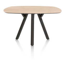 Minato, table de bar - ovale - 200 x 105 cm. (hauteur: 92 cm.) - Light Natural Oak