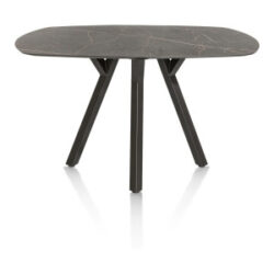 Minato, table de bar - ovale - 200 x 105 cm. (hauteur: 92 cm.) - Onyx