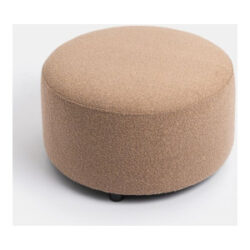 BeautiQ - Vero poef - rond 34cm - oker