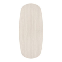 Caletta, table ovale 240 x 105 cm. - plateau en HPL Primo Laminato - pied central crème - Travertin