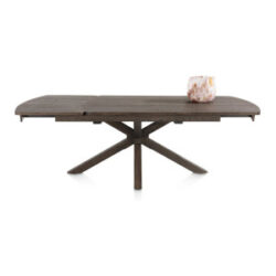 Nyon, uitschuiftafel 170 (+ 60) x 100 cm - Basalt