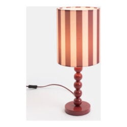 dots lampe de table 1*e27 - Bordeaux