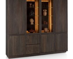 Henders & Hazel Gijon buffetkast 240 cm, schuin vooraanzicht