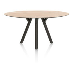 Minato, bartafel - ellips - 210 x 105 cm. (hoogte: 92 cm.) - Light Natural Oak