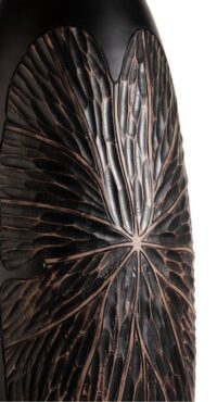 Faye vaas H107cm - Zwart - Afbeelding 2