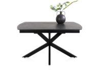 Pavalon, uitschuiftafel 140 (+ 50) x 100 cm - Antraciet - Afbeelding 3