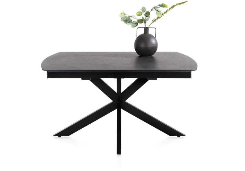 Pavalon, Uitschuiftafel 140 (+ 50) X 100 Cm - Antraciet - Afbeelding 3