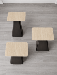 Milly salontafel h35cm - Cremekleurig - Afbeelding 3