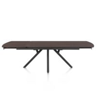 Novello, table a rallonge 200 (+ 78) x 100 cm - Clay