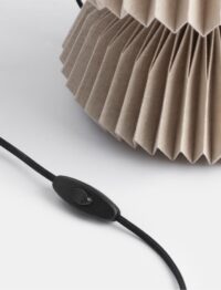 Rikke lampe a poser 1*E27 H33cm - Beige - Image 3