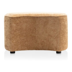 Roan pouf maan H44cm - Jaune ocre