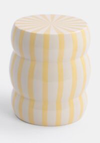 Yuki bijzettafel h43cm - Geel