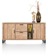 Pavarotti, dressoir 190 cm - 2-deuren + 2-laden + 2-niches (+ LED)