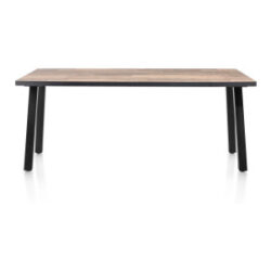 Avalox, table 170 x 98 cm - couleur driftwood - 4 pied