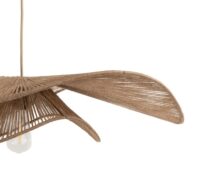 Iggy suspension 1*E27 D80cm - Naturel - Image 3