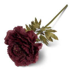 Dahlia giant spray fleur artificiel 115cm - Bordeaux