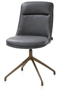 Mateo, chaise - pivotante - steelbrown - Pala - Anthracite - Image 2