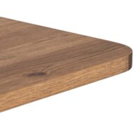 Brest table de bar vintage oak 75x75cm - Or - Image 3