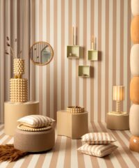 DOTS spiegel d60cm - Ivory - Afbeelding 3