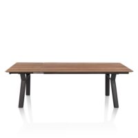 Trapani, uitschuiftafel 180 (+ 60) x 100 cm