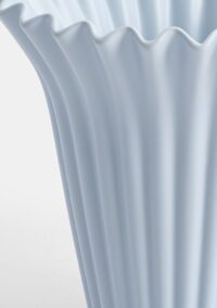 Alisha vase h30cm - Bleu - Image 3