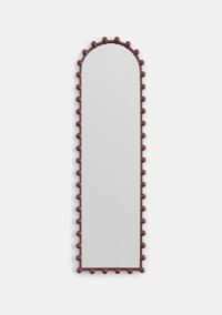 Donny miroir 50x170cm - Rouge