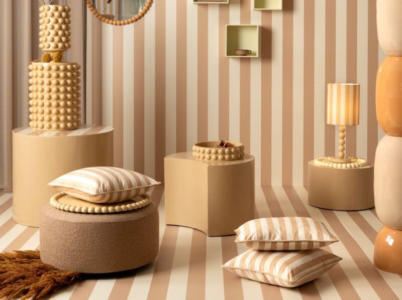 Dots Dienblad D55Cm - Ivory - Afbeelding 3