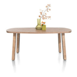 Pavarotti, table 180 x 108 cm - pieds de table (4) avec accent bois