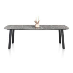 Palace, eetkamertafel 270 x 115 cm - 4-poten - Lichtgrijs