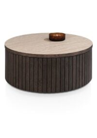 Ravello, salontafel 80 x 80 cm - Basalt - Afbeelding 3