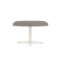 Saluti, bartafel ovaal 150 x 105 cm. - centrale teenpoot - creme - Lava
