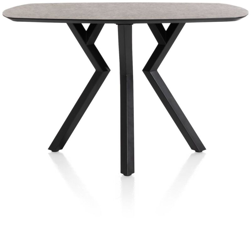 Masura, Table De Bar Ovale - 150 X 105 Cm - (Hauteur 92 Cm) - Anthracite - Image 3