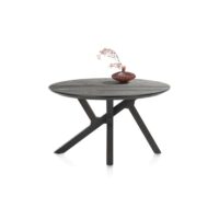 Cosenza, eetkamertafel rond 130 cm - Onyx