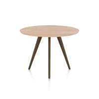 Arvada, bartafel 125 cm, rond, 4 poot - Steel Brown