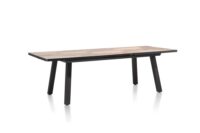 Avalox, table à rallonge 190 (+ 60) x 98 cm - couleur driftwood - 4 pied - Image 2