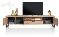 Pavarotti, lowboard 240 cm - 3-deuren + 1-lade + 1-niche (+ LED) - Afbeelding 3