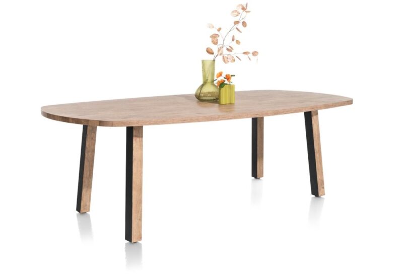 Pavarotti, Table 240 X 108 Cm - Pieds De Table (4) Avec Accent Bois - Image 2