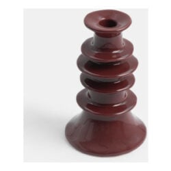 Dyon kandelaar h17cm - Bordeaux