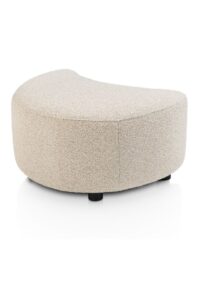 Cervos, Pouf petit - Tissu Cloudy - beige - Image 3