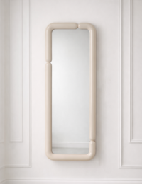 Mauro spiegel 160x60cm - Cremekleurig