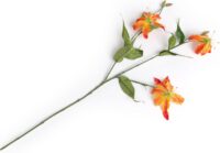 Gloriosa Spray kunstbloem H90cm - Oranje