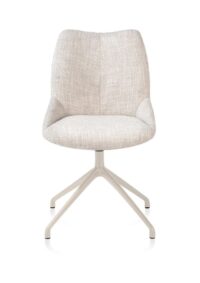 Mats, chaise - pivotante - creme - Luton - Creme