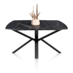 Palace, table ronde 150 x 120 cm - pied central - Onyx