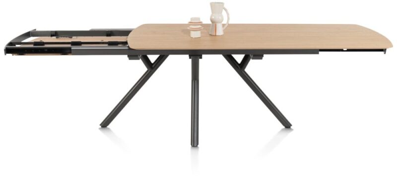 Novello, Uitschuiftafel 200 (+ 78) X 100 Cm - Natural - Afbeelding 3