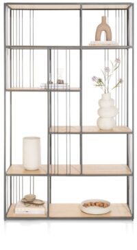 Niora, roomdivider 120 cm - Metal graphite