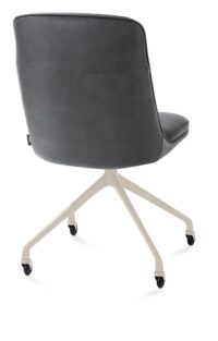 Mateo, chaise - roulettes - creme - Pala - Anthracite - Image 3