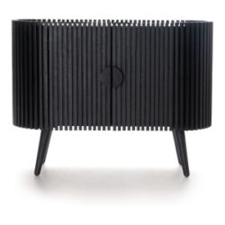 Lino kast 100cm - Zwart