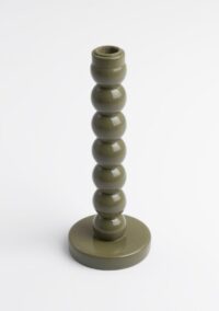 DOTS bougeoir 25cm - Olive