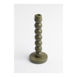 DOTS kandelaar h25cm - Olive